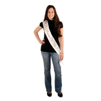 Bride To Be Satin Sash - Bulk 6 Pack
