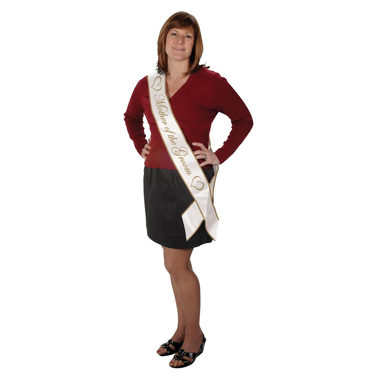 Mother Of The Groom Satin Sash - Bulk 6 Pack