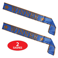 Winner Satin Sash