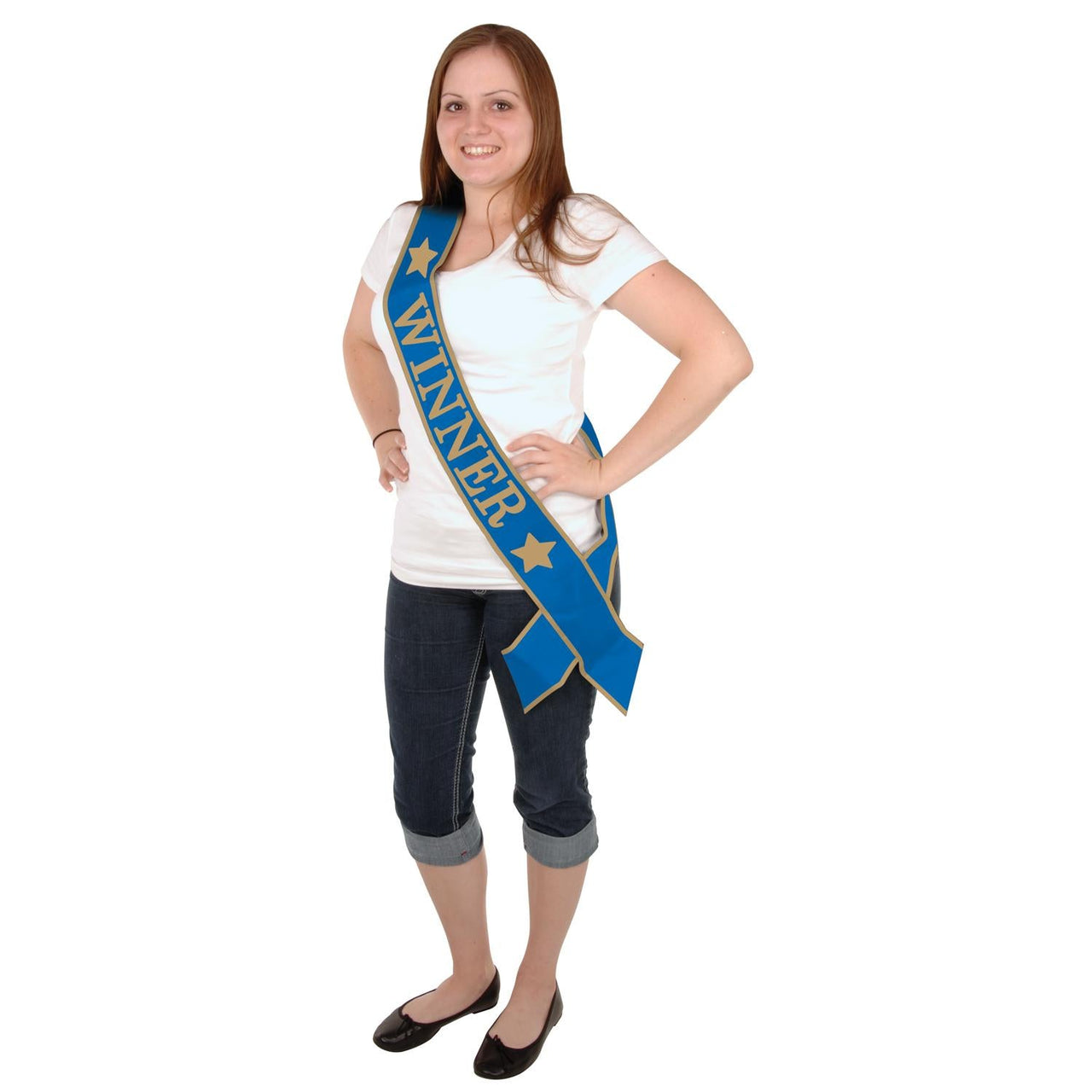 Winner Party Satin Sash - Bulk 6 Pack