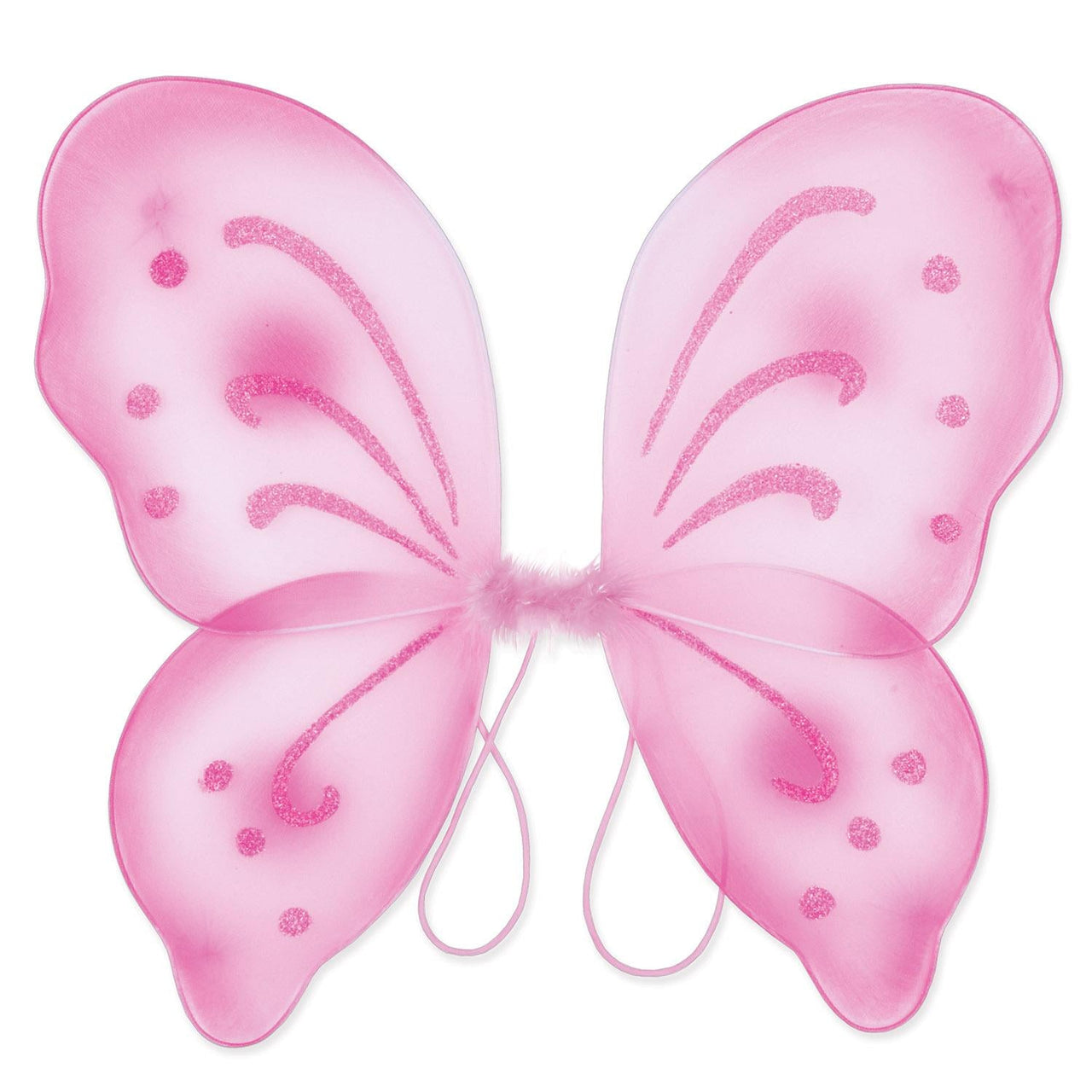 Halloween Nylon Fairy Wings - pink - Bulk/12 Wings