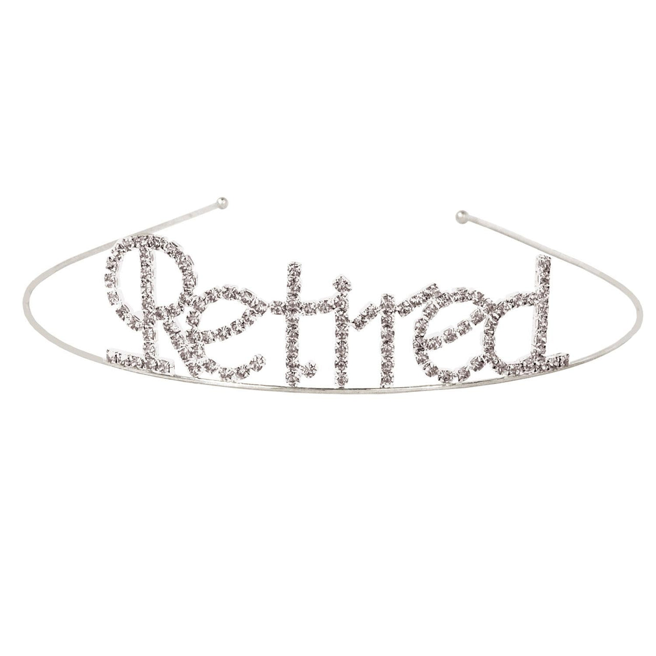 Retired Royal Rhinestone Tiara - Bulk 6 Pack