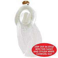 Bulk Western Party Western Bride Hat (Case of 6) by Beistle