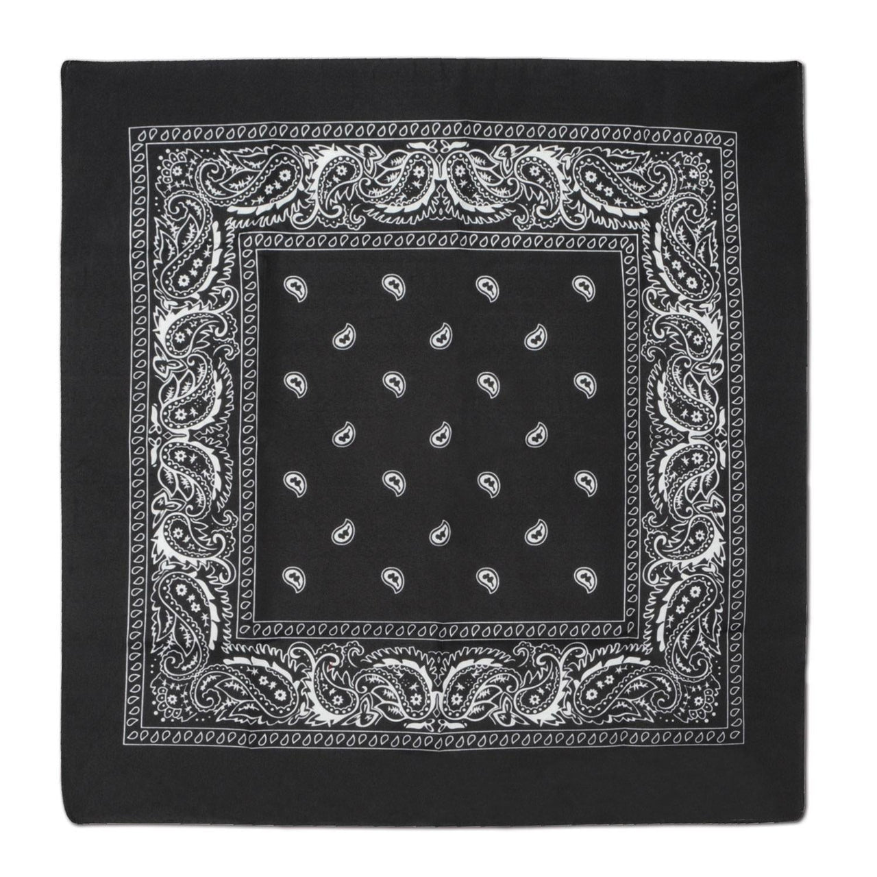 Black Bandana - Bulk/12 Bandanas