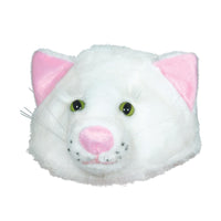 Plush Cat Head-Hat - Bulk 12 Pack