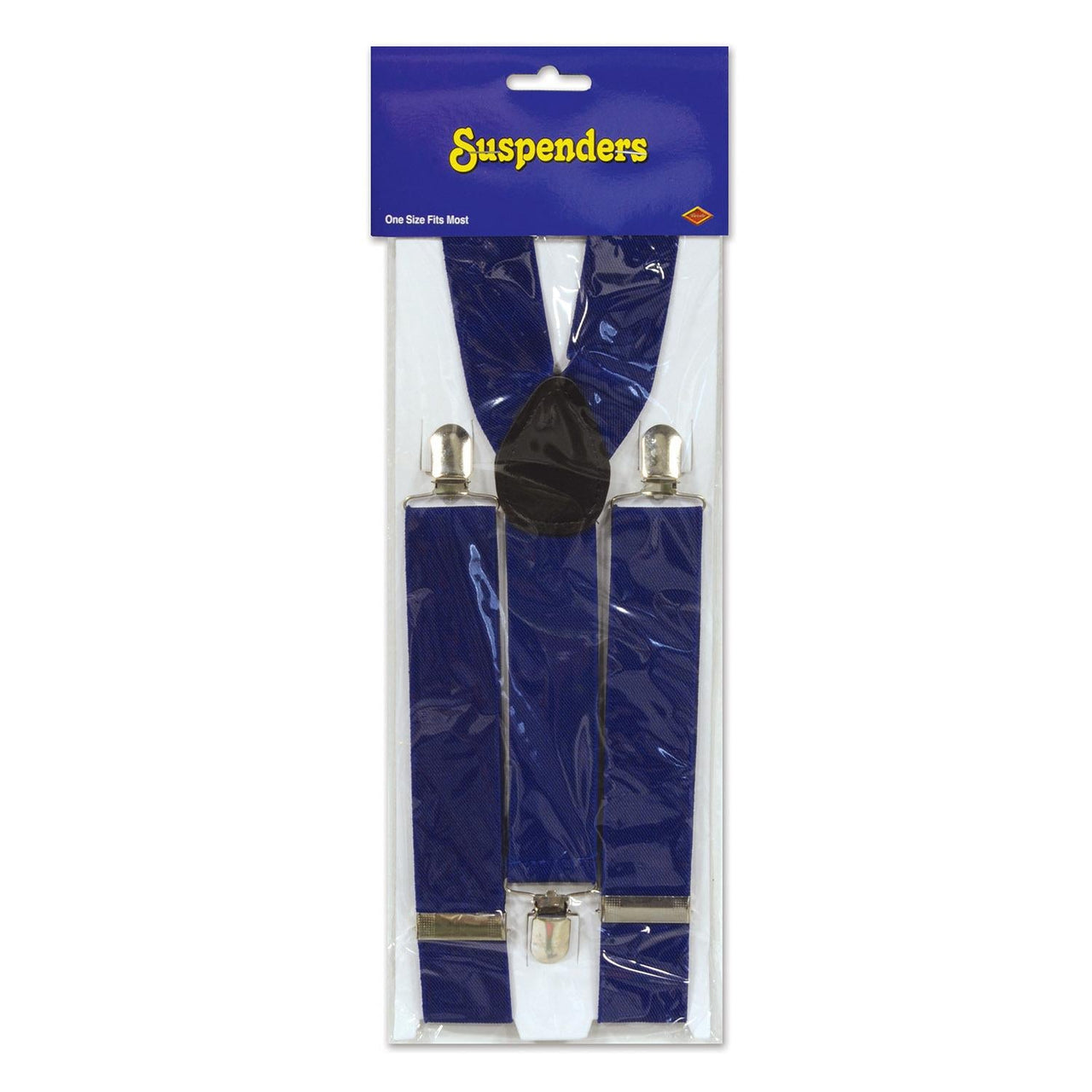 Blue Suspenders - Bulk 12 Pack