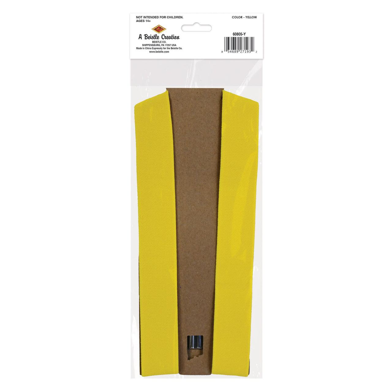 12 Pack Bulk Adjustable Yellow Suspenders One Size Fits Most