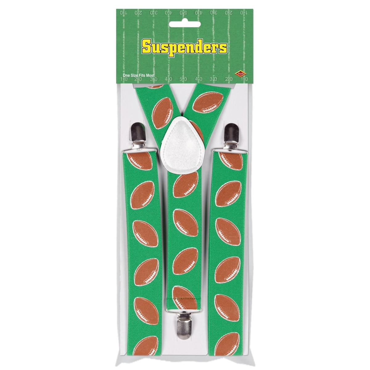 Bulk 12 Pack Football Party Suspenders | Beistle – PartyDecorations.com