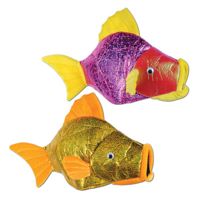 Luau Party Fish Hat - Bulk 6 Pack