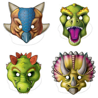 Dinosaur Party Masks - Bulk/48 Masks