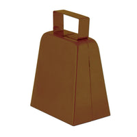 Party Cowbells - brown - Bulk/12 Cowbells