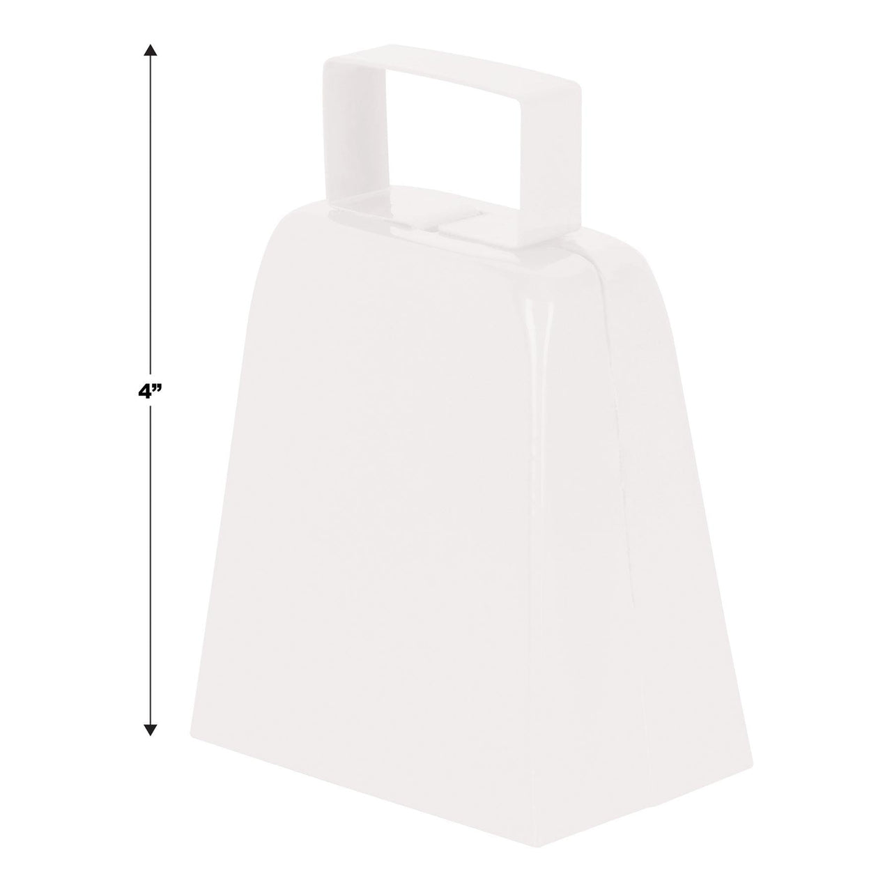 Party Noisemakers - Cowbells, white 