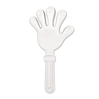 Giant Hand Party Clapper - white - Bulk/12 Clappers