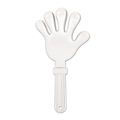 Giant Hand Party Clapper - white - Bulk/12 Clappers