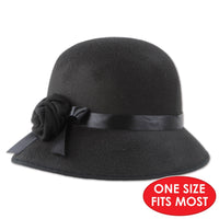 Felt Cloche Hat, party supplies, decorations, The Beistle Company, Roaring 20's, Bulk, Other Party Themes, Roaring 20's Party Theme