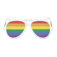 Rainbow Pinhole Glasses - Bulk 6 Pack