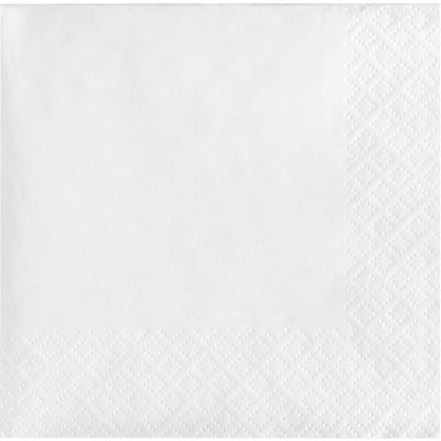 Form & Function - White Beverage Napkin Airlaid (24/Pkg)