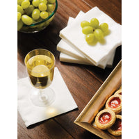 Form & Function - White Beverage Napkin Airlaid (24/Pkg)