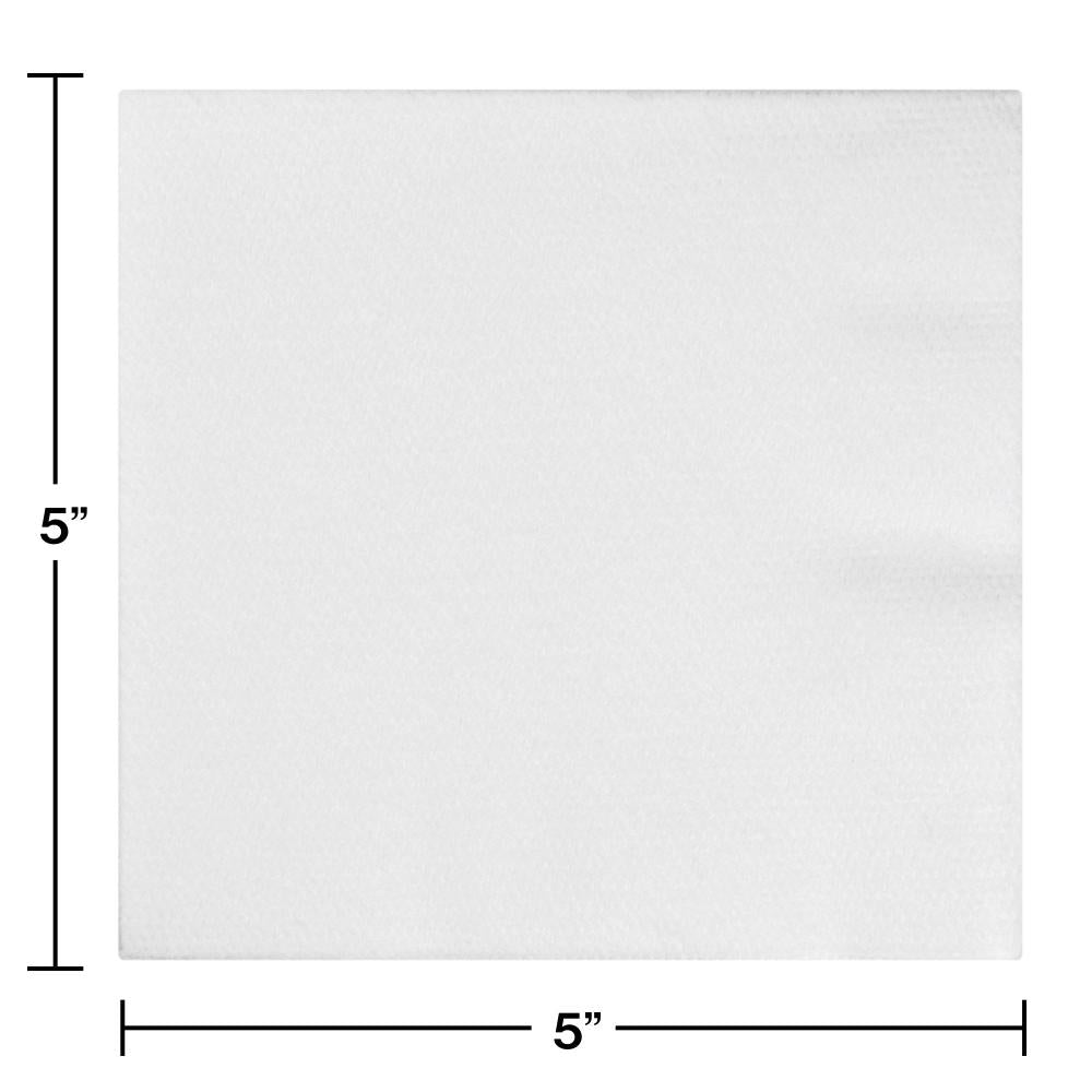 Form & Function - White Beverage Napkin Airlaid (24/Pkg)