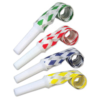 New Year's Eve Party Blowouts assorted colors - Bulk 100 Pack