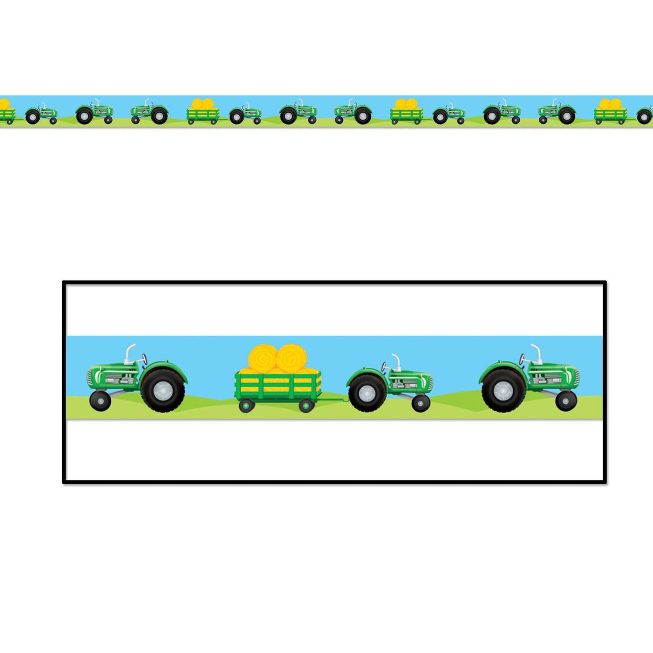 Tractor Party Tape - Bulk 12 Pack