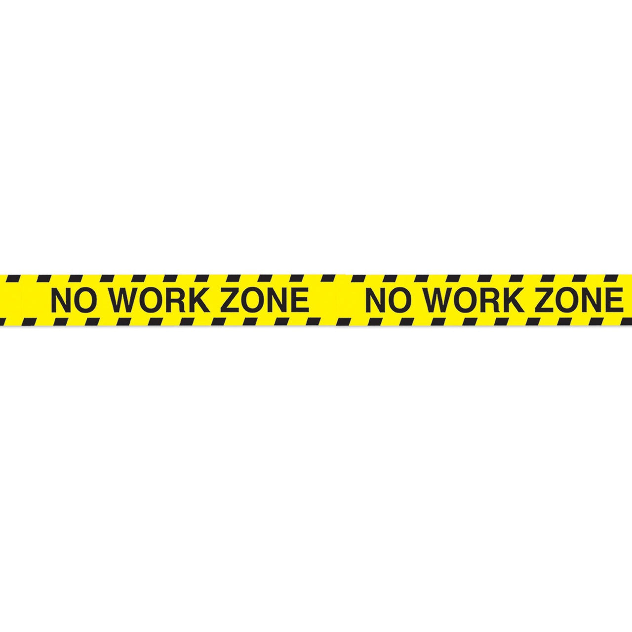No Work Zone Party Tape - Bulk 12 Pack