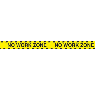 No Work Zone Party Tape - Bulk 12 Pack
