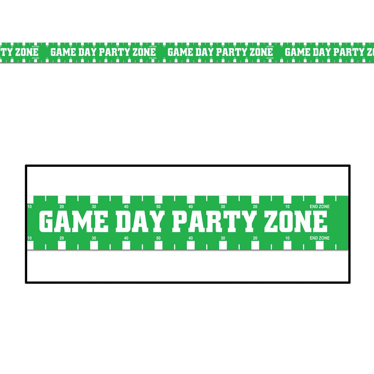Game Day Party Zone Party Tape - Bulk 12 Pack