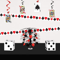 Casino Party Supplies - Card 'suit' Party Tape