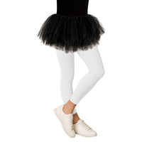 6 Pack Bulk Black Tutu Skirt One Size Fits Most for Costumes