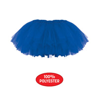 6 Pack Bulk Blue Tutu Skirt One Size Fits Most Spirit & Halloween