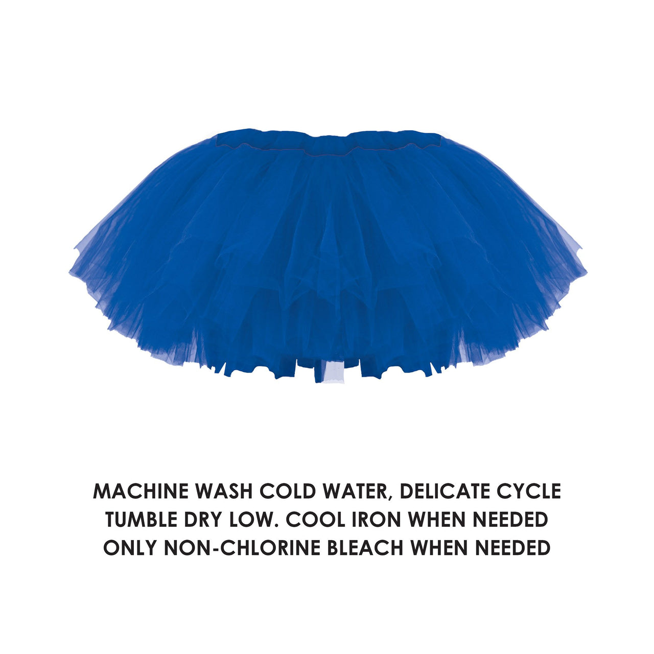 6 Pack Bulk Blue Tutu Skirt One Size Fits Most Spirit & Halloween