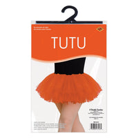 6 Pack Bulk Orange Tutu Skirt One Size Fits Most