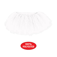 6 Pack Bulk White Tutu Skirt One Size Fits Most Spirit & Halloween