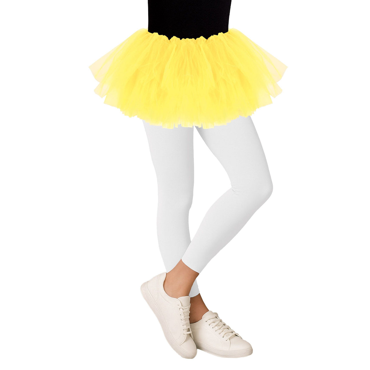 6 Pack Bulk Vibrant Yellow Tutu Skirt One Size Fits Most