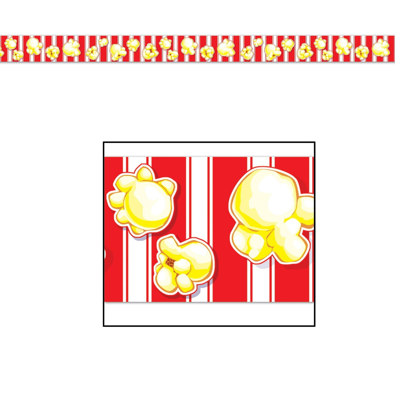 Popcorn Party Tape - Bulk 12 Pack