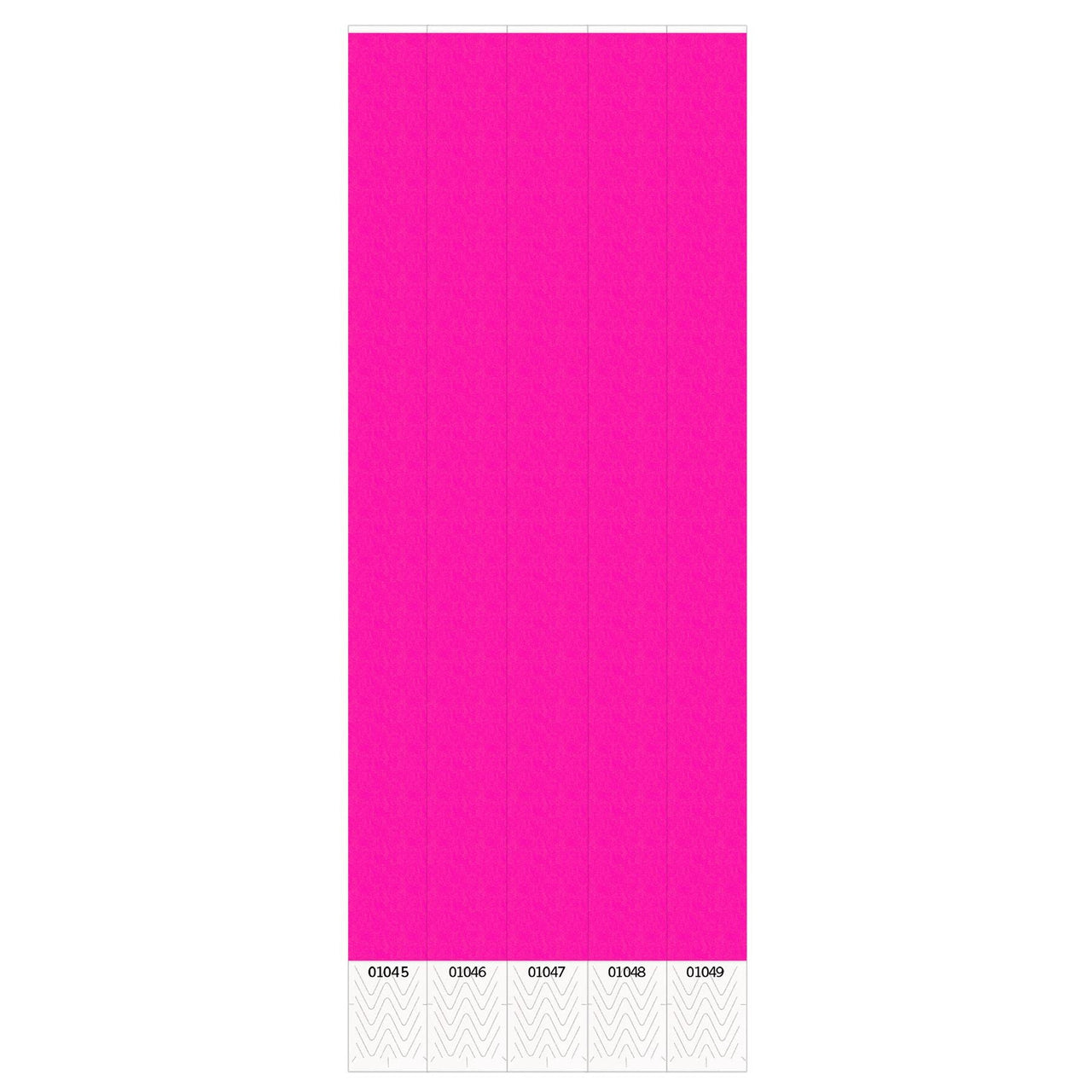 Solid Color Neon Pink Party Wristbands - Bulk 600 Pack