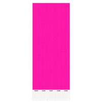Solid Color Neon Pink Party Wristbands - Bulk 600 Pack