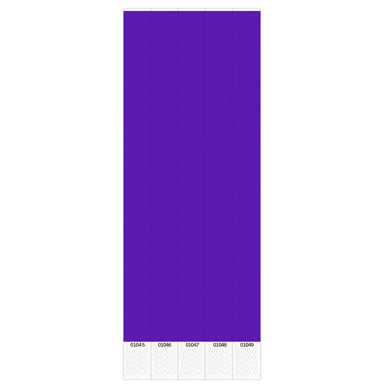 Solid Color Purple Party Wristbands - Bulk 600 Pack