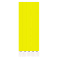 Solid Color Yellow Party Wristbands - Bulk 600 Pack