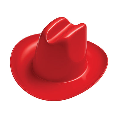 Red Miniature Plastic Cowboy Hats - 3 Pack