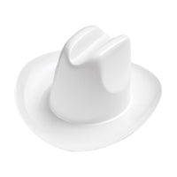 White Miniature Plastic Cowboy Hats - 3 Pack