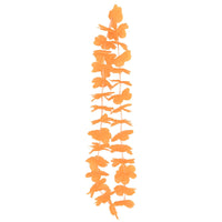 Luau Party Orange Hawaiian Lei - Bulk 12 Pack