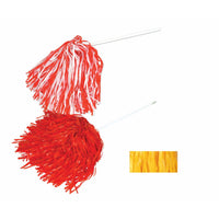 Gold-Bright Poly Pom Poms 512 Strand - Bulk 144 Pack