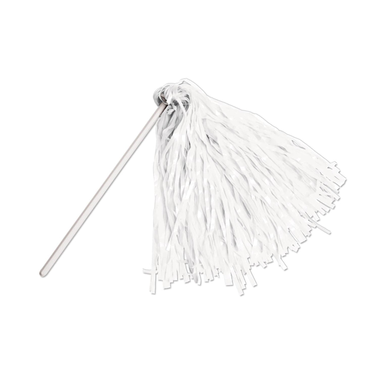 White Poly Pom Poms 512 Strand - Bulk 144 Pack