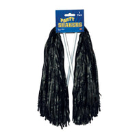 Packaged Pom Poms - 512 Strand - black - Bulk/48 Pom Poms