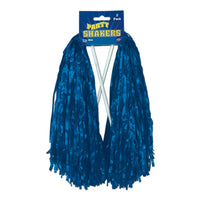 Blue Poly Pom Poms - 512 Strands (2-Pack)
