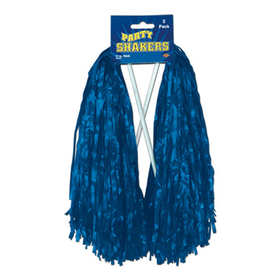 Blue Poly Pom Poms - 512 Strands (2-Pack)