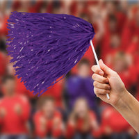 48 Pack Bulk Purple Poly Pom Poms 512 Strand - view 4