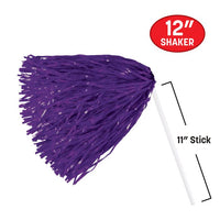 48 Pack Bulk Purple Poly Pom Poms 512 Strand - view 2